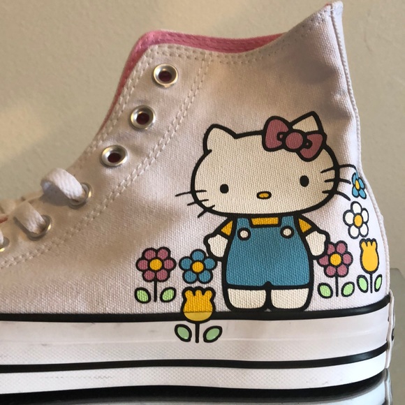 CONVERSE HELLO KITTY FASHION SNEAKERS - Picture 2 of 8